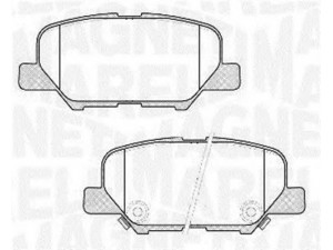 MAGNETI MARELLI 363916060678 stabdžių trinkelių rinkinys, diskinis stabdys 
 Techninės priežiūros dalys -> Papildomas remontas