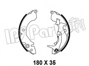 IPS Parts IBL-4526 stabdžių trinkelė 
 Stabdžių sistema -> Būgninis stabdys -> Stabdžių įdėklas/ trinkelė
MB266442, MB266444, MB266445, MB266446