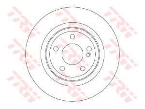 TRW DF6358 stabdžių diskas 
 Stabdžių sistema -> Diskinis stabdys -> Stabdžių diskas
1724230212, A1724230212