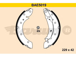BARUM BAE5019 stabdžių trinkelių komplektas 
 Techninės priežiūros dalys -> Papildomas remontas
16 100 912 80, 4241 J8, 4241 K8