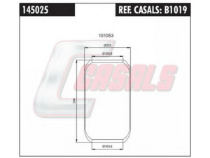 CASALS B1019 dėklas, pneumatinė pakaba 
 Pakaba -> Pneumatinė pakaba
93197594, A3563270001, A6133270101
