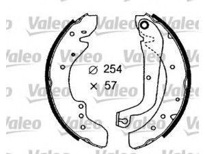 VALEO 554565 stabdžių trinkelių komplektas 
 Techninės priežiūros dalys -> Papildomas remontas
7701205916