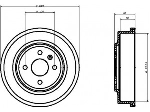 HELLA PAGID 8DT 355 300-921 stabdžių būgnas 
 Stabdžių sistema -> Būgninis stabdys -> Stabdžių būgnas
24444064, 568066