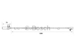 BOSCH 0 265 006 818 jutiklis, rato greitis 
 Elektros įranga -> Jutikliai
1C152 B372 DB, 1C152 B372 DC, 4537237