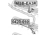 FEBEST MSB-EA3R skersinio stabilizatoriaus įvorių komplektas 
 Ašies montavimas/vairavimo mechanizmas/ratai -> Stabilizatorius/fiksatoriai -> Sklendės
MR223536