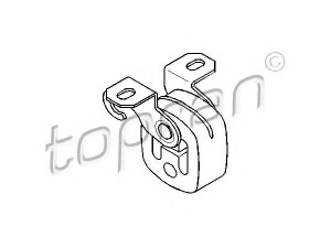 TOPRAN 110 138 laikantysis rėmas, duslintuvas 
 Išmetimo sistema -> Surinkimo dalys -> Atskiros surinkimo dalys -> Gnybtas
8E0 253 144AF, 8E0 253 144AF