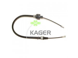 KAGER 19-2302 sankabos trosas 
 Dviratė transporto priemonės -> Kabeliai ir tachometro velenaai -> Sankabos trosas
6575413, 91AB7K553AD