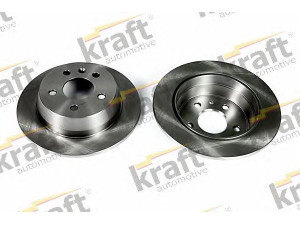 KRAFT AUTOMOTIVE 6051400 stabdžių diskas 
 Dviratė transporto priemonės -> Stabdžių sistema -> Stabdžių diskai / priedai
638 423 01 12