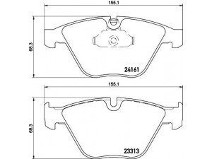 HELLA PAGID 8DB 355 015-601 stabdžių trinkelių rinkinys, diskinis stabdys 
 Techninės priežiūros dalys -> Papildomas remontas
34112288870, 34112288871, 34112288873