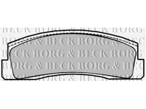 BORG & BECK BBP1294 stabdžių trinkelių rinkinys, diskinis stabdys
212133501090, 21213501090, 2121350109001