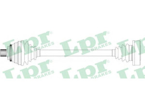 LPR DS14071 kardaninis velenas 
 Ratų pavara -> Kardaninis velenas
4A0407271CT