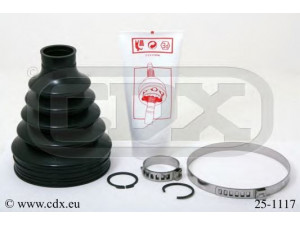 CDX 25-1117 gofruotoji membrana, kardaninis velenas 
 Ratų pavara -> Gofruotoji membrana
4558447, 4558451, 4602347, 4602348