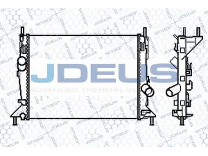 JDEUS 012M24 radiatorius, variklio aušinimas 
 Aušinimo sistema -> Radiatorius/alyvos aušintuvas -> Radiatorius/dalys
1305491, 1309413, 1318176, 1354176
