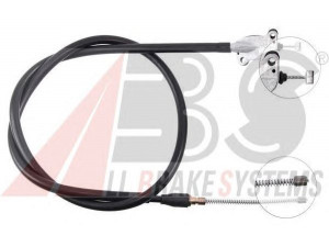 A.B.S. K13508 trosas, stovėjimo stabdys 
 Stabdžių sistema -> Valdymo svirtys/trosai
46420-87217-000