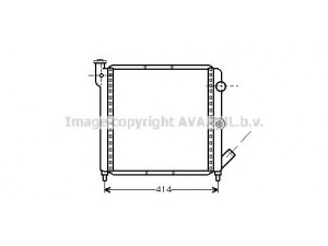AVA QUALITY COOLING RTA2063 radiatorius, variklio aušinimas 
 Aušinimo sistema -> Radiatorius/alyvos aušintuvas -> Radiatorius/dalys
7700757930, 7700773968