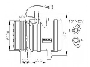 NRF 32436G kompresorius, oro kondicionierius 
 Oro kondicionavimas -> Kompresorius/dalys
93741202, 93741203, 93741204, 93741205