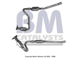 BM CATALYSTS BM91126H katalizatoriaus keitiklis 
 Išmetimo sistema -> Katalizatoriaus keitiklis
4160401