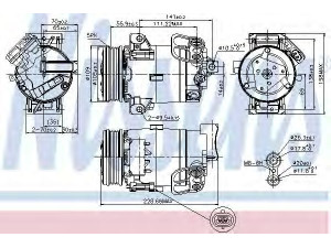 NISSENS 89216 kompresorius, oro kondicionierius 
 Oro kondicionavimas -> Kompresorius/dalys
24466994, 6854062, 24466994, 6854062