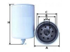 UNIFLUX FILTERS XN52B kuro filtras
