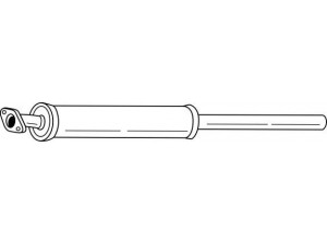 AKS DASIS SG25460 vidurinis duslintuvas