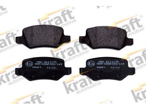 KRAFT AUTOMOTIVE 6011170 stabdžių trinkelių rinkinys, diskinis stabdys 
 Techninės priežiūros dalys -> Papildomas remontas
1684200420, 1694200420, 1694201120