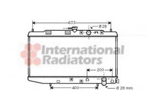 VAN WEZEL 25002048 radiatorius, variklio aušinimas 
 Aušinimo sistema -> Radiatorius/alyvos aušintuvas -> Radiatorius/dalys
19010-PE1-666, 19010PE1666, 19010PM2R51