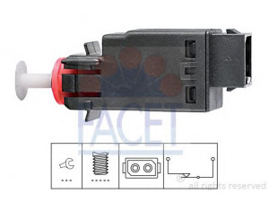 FACET 7.1058 stabdžių žibinto jungiklis 
 Stabdžių sistema -> Stabdžių žibinto jungiklis
61 31 1 378 207, 61 31 1 378 208