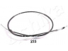 ASHIKA 131-02-233 trosas, stovėjimo stabdys 
 Stabdžių sistema -> Valdymo svirtys/trosai
46420-44040, 46420-44041