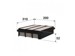VALEO 585301 oro filtras 
 Filtrai -> Oro filtras
8-97035-303-0, 8-97039-002-0, 8970353030