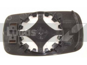 LUCAS ELECTRICAL LR-0014 veidrodėlio stiklas, stiklo elementas 
 Kėbulas -> Langai/veidrodėliai -> Veidrodėlis