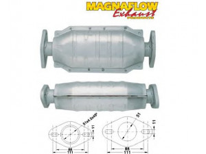 MAGNAFLOW 83410 katalizatoriaus keitiklis 
 Išmetimo sistema -> Katalizatoriaus keitiklis
2895024001, 2895024800