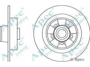 APEC braking DSK2984 stabdžių diskas 
 Dviratė transporto priemonės -> Stabdžių sistema -> Stabdžių diskai / priedai
8200266043