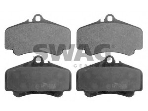 SWAG 38 91 6752 stabdžių trinkelių rinkinys, diskinis stabdys 
 Techninės priežiūros dalys -> Papildomas remontas
996 351 949 10, 996 351 949 11