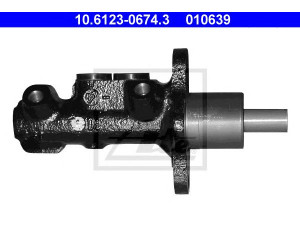 ATE 10.6123-0674.3 pagrindinis cilindras, stabdžiai 
 Stabdžių sistema -> Pagrindinis stabdžių cilindras
1H1 698 019 A, 1H1 698 019 A