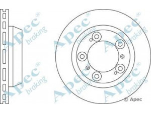 APEC braking DSK2503 stabdžių diskas 
 Dviratė transporto priemonės -> Stabdžių sistema -> Stabdžių diskai / priedai
98635240301, 98735240300