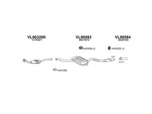 VENEPORTE 900167 išmetimo sistema