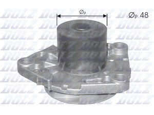 DOLZ A300 vandens siurblys 
 Aušinimo sistema -> Vandens siurblys/tarpiklis -> Vandens siurblys
46804051, K68096225AA, 46804051