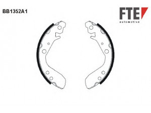 FTE BB1352A1 stabdžių trinkelių komplektas 
 Techninės priežiūros dalys -> Papildomas remontas
43053-SAA-E50, 43053-SAA-E51, 43153-SAA-004