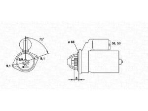 MAGNETI MARELLI 943251917010 starteris 
 Elektros įranga -> Starterio sistema -> Starteris
0280009901, M003T34781, M003T38981