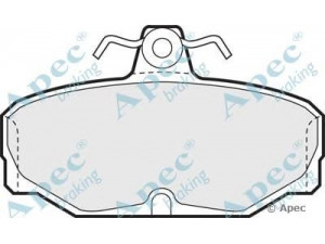 APEC braking PAD537 stabdžių trinkelių rinkinys, diskinis stabdys 
 Techninės priežiūros dalys -> Papildomas remontas
1637872, 1648236, 1652206