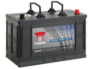 YUASA 665SHD starterio akumuliatorius 
 Elektros įranga -> Akumuliatorius