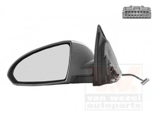 VAN WEZEL 3352817 išorinis veidrodėlis 
 Kėbulas -> Keleivių kabina -> Veidrodėlis
96302AU421, 96302AU480