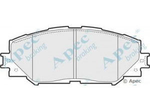 APEC braking PAD1593 stabdžių trinkelių rinkinys, diskinis stabdys 
 Techninės priežiūros dalys -> Papildomas remontas
04465 42160, 0446502220, 0446512610