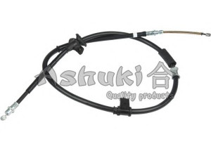 ASHUKI HRK12469 trosas, stovėjimo stabdys 
 Stabdžių sistema -> Valdymo svirtys/trosai
59760-25000, 59760-25200