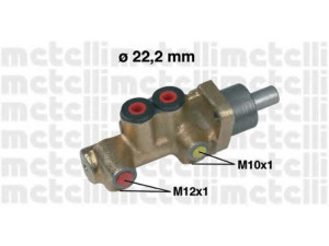 METELLI 05-0254 pagrindinis cilindras, stabdžiai 
 Stabdžių sistema -> Pagrindinis stabdžių cilindras
558058, 90297376