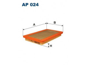 FILTRON AP024 oro filtras 
 Techninės priežiūros dalys -> Techninės priežiūros intervalai
1720309, 60538903, 605389031, 60538923