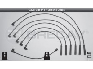 BRECAV 26.515 uždegimo laido komplektas 
 Kibirkšties / kaitinamasis uždegimas -> Uždegimo laidai/jungtys