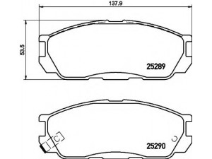 HELLA 8DB 355 019-661 stabdžių trinkelių rinkinys, diskinis stabdys 
 Techninės priežiūros dalys -> Papildomas remontas
H3Y03323Z, H3Y13323ZA