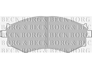 BORG & BECK BBP1494 stabdžių trinkelių rinkinys, diskinis stabdys 
 Techninės priežiūros dalys -> Papildomas remontas
4106048R91, 41060G8191, D106079E92