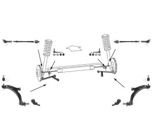 MEYLE WG0465100 vairavimo mechanizmas; rato pakaba 
 Ašies montavimas/vairavimo mechanizmas/ratai -> Prekių paieška pagal schemą